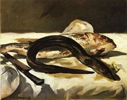 Edouard Manet Ele and Red Snapper oil painting picture